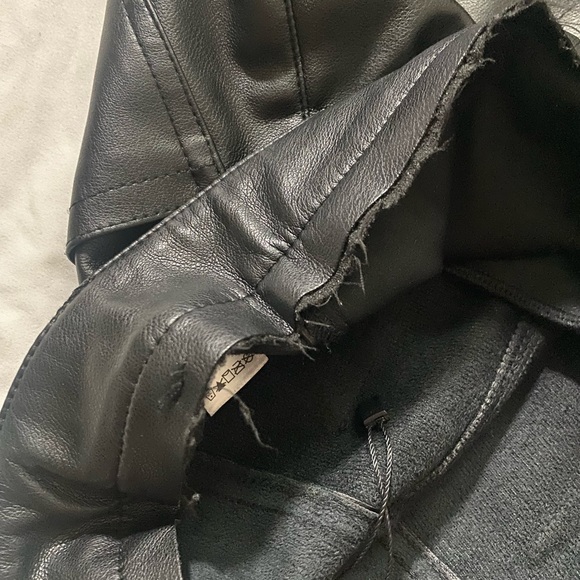 Dynamite Faux Leather Straight Pants - Picture 10 of 15